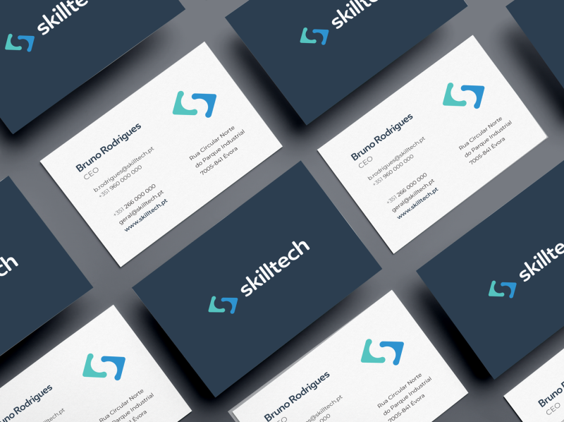 Skilltech Business Cards