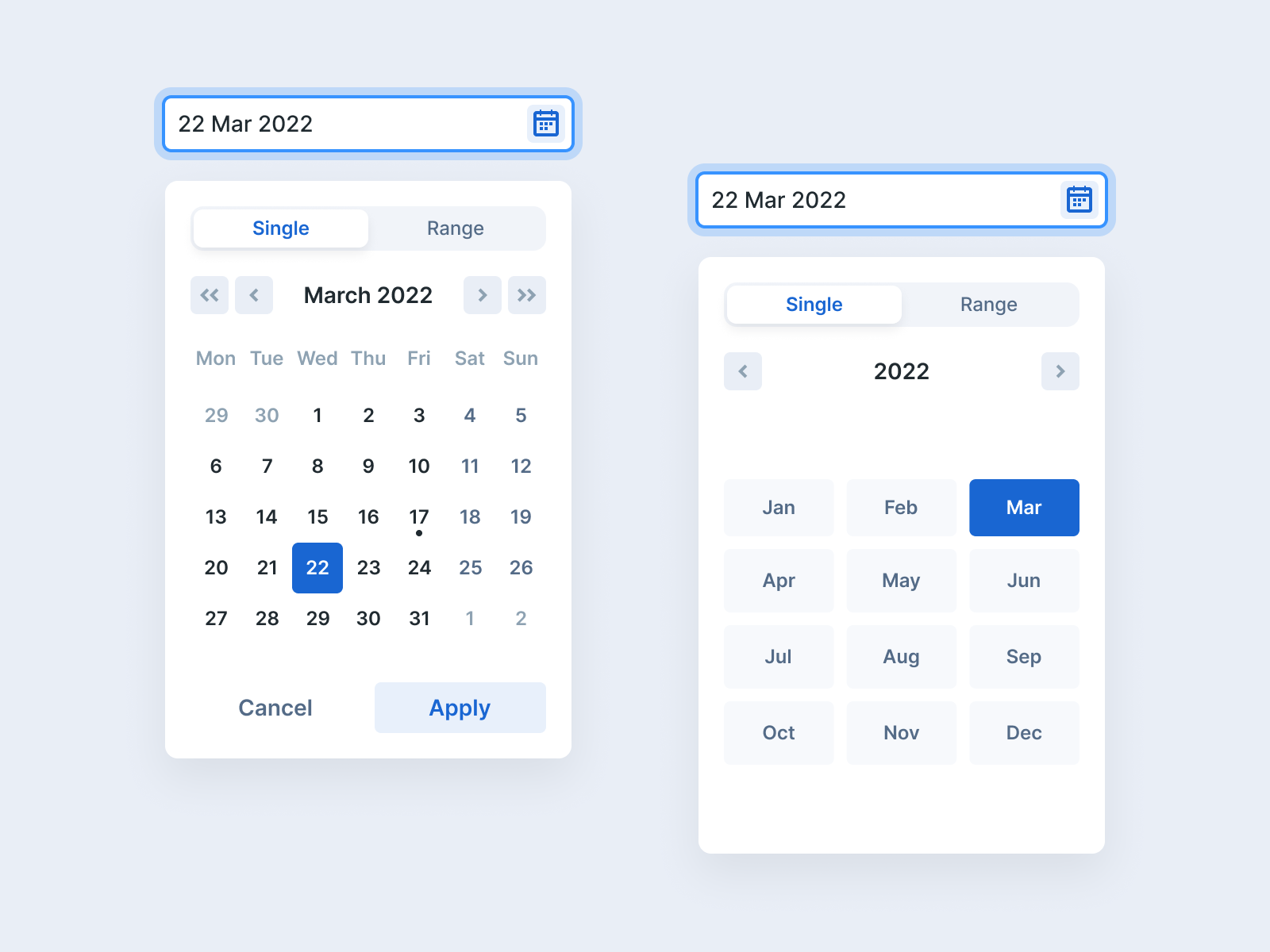 Calendar Picker preview